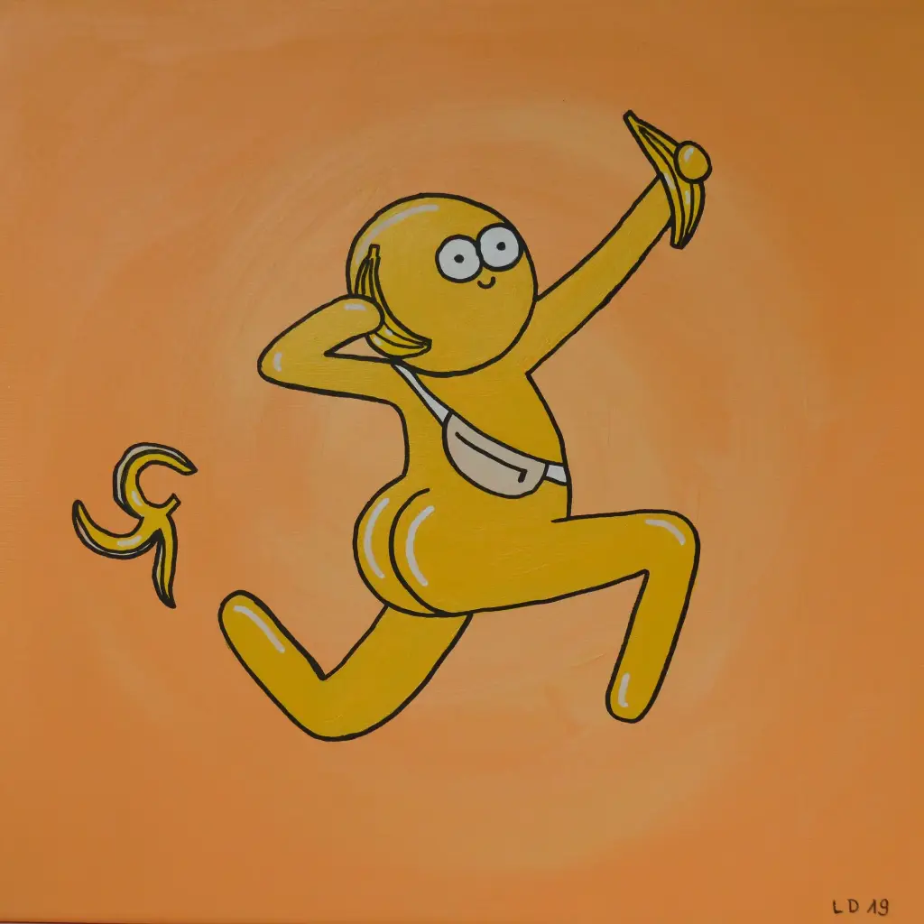 Banane canvas.webp